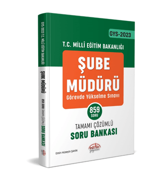 Milli Eğitim Bakanlığı Şube Müdürü GYS Soru Bankası Turgut Meşe