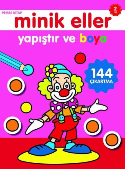 Minik Eller Yapıştır ve Boya Pempe Kitap 2 Yaş Ahmet Altay