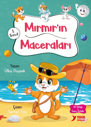 Mırmır'ın Maceraları Seti - 10 Kitap Takım + Soru Kitabı Ülkü Duysak