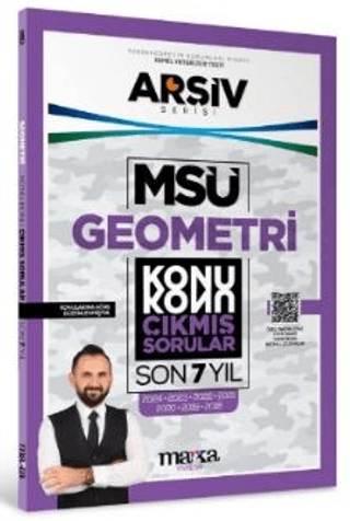 MSÜ Geometri Konu Konu Çıkmış Sorular Son 7 Yıl Kollektif