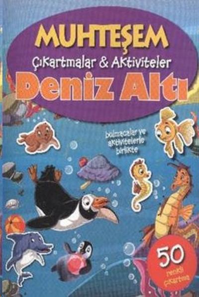 Muhteşem Çıkartmalar Aktiviteler - Deniz Altı %30 indirimli Kolektif