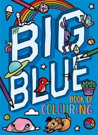 My Big Blue Book Of Colouring Kolektif