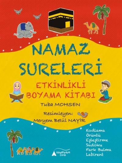 Namaz Sureleri Etkinlikli Boyama Kitabı Tuba Mohsen