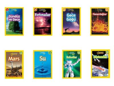 National Geographic Kids Bilim Seti - 8 Kitap Takım Melissa Stewart