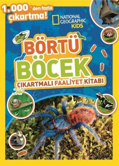 National Geographic Kids - Börtü Böcek Çıkartmalı Faaliyet Kitabı Kole