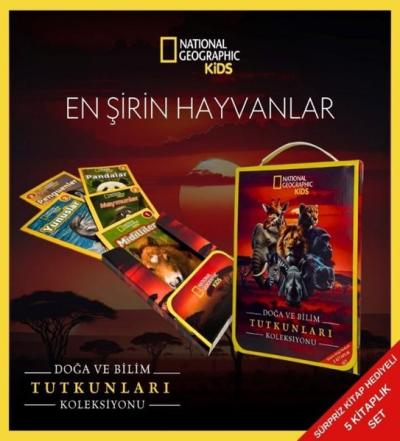 National Geographic Kids - En Şirin Hayvanlar Seti - 5 Kitap Takım - D