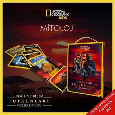 National Geographic Kids - Mitoloji Seti - 5 Kitap Takım - Doğa ve Bil