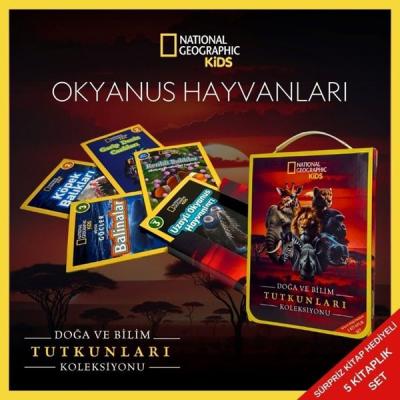 National Geographic Kids - Okyanus Hayvanları Seti - 5 Kitap Takım - D