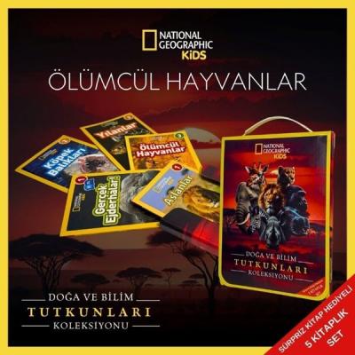 National Geographic Kids - Ölümcül Hayvanlar Seti - 5 Kitap Takım - Do