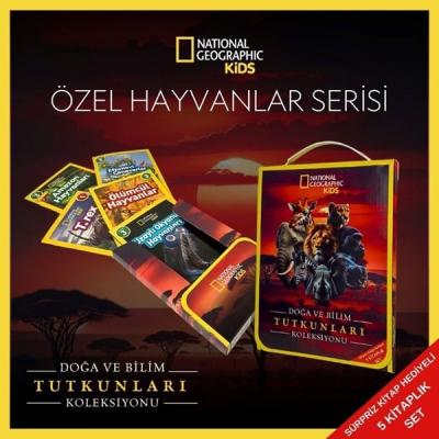 National Geographic Kids - Özel Hayvanlar Serisi Seti - 5 Kitap Takım 