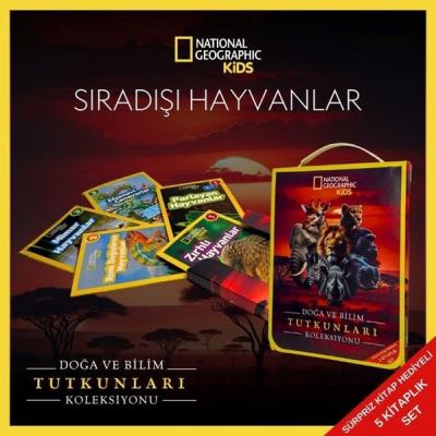 National Geographic Kids - Sıradışı Hayvanlar Seti - 5 Kitap Takım - D