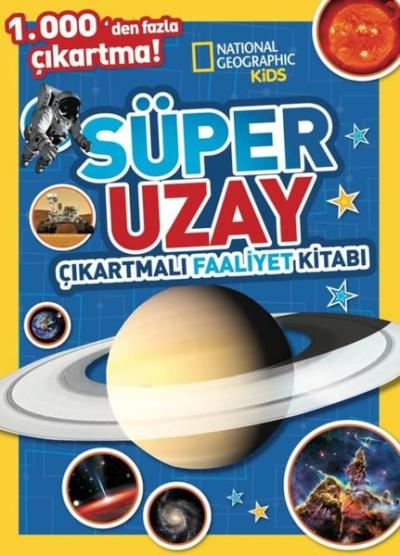 National Geographic Kids - Süper Uzay Çıkartmalı Faaliyet Kitabı Kolek