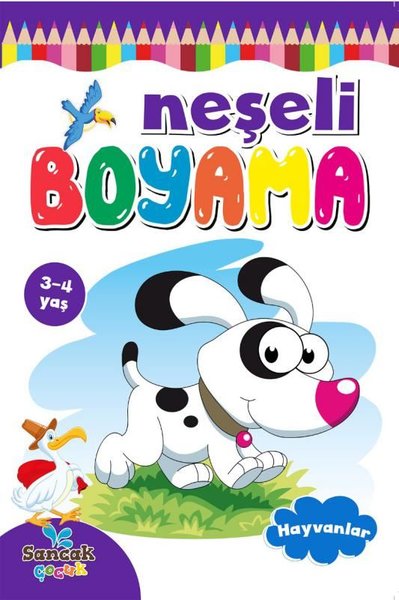 Neşeli Boyama - Hayvanlar Fatıma Gülbahar Karaca