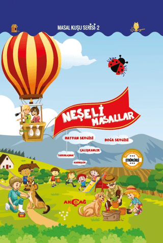 Neşeli Masallar - Masal Kuşu Serisi 2 (Ciltli) Uğur Kılıç