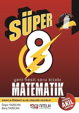 Süper 8 Matematik Sayısal Akıl Yürütme Özgür Tazecan