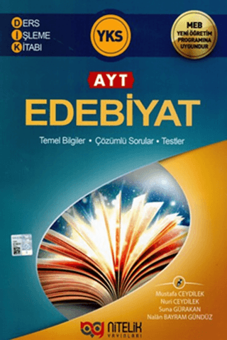 YKS AYT Edebiyat Ders İşleme Kitabı Mustafa Ceydilek