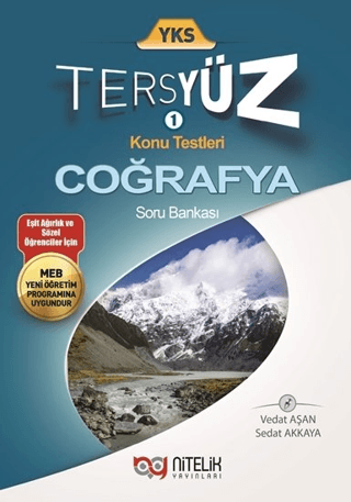 YKS Coğrafya Tersyüz Konu Testleri Soru Bankası Vedat Aşan