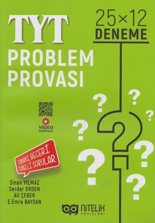 TYT Problem Provası 25x12 Deneme Sinan Yılmaz