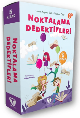 Noktalama Dedektifleri 9 + Yaş Seti - 5 Kitap Takım Canan Kapucu Şallı