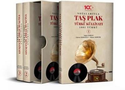 Notalarıyla Taş Plak Türkü Külliyatı 1001 Türkü Seti - 3 Kitap Takım (