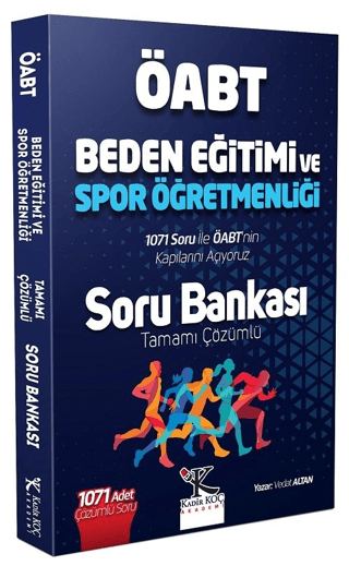 ÖABT Beden Eğitimi Öğretmenliği Soru Bankası Çözümlü Vedat Altan