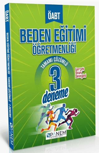 ÖABT Beden Eğitimi Öğretmenliği Tamamı Çözümlü 3 Deneme Kolektif