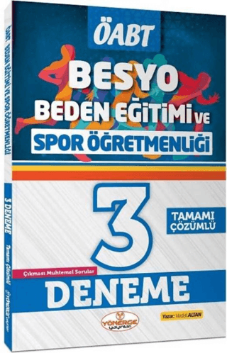 ÖABT Beden Eğitimi ve Spor Öğretmenliği 3 Deneme Çözümlü Vedat Altan