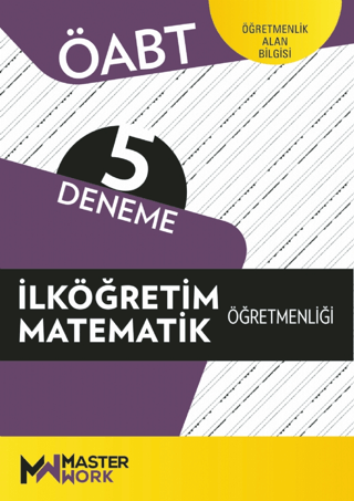 ÖABT İlköğretim Matematik Öğretmenliği 5 Deneme Kolektif