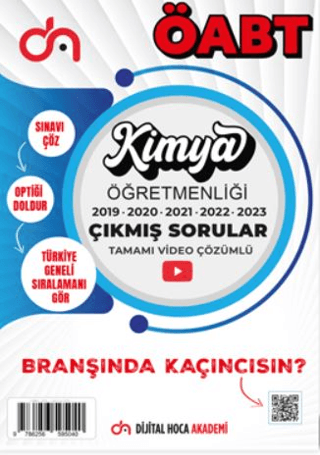 ÖABT Kimya Öğretmenliği Son Beş Yıl Çıkmış Sorular Tamamı Video Çözüml