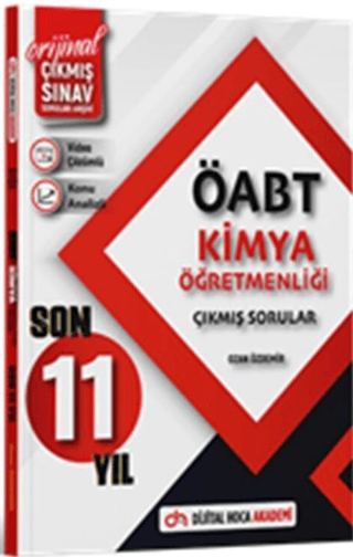 KPSS ÖABT Kimya Son 10 Yıl Orijinal Çıkmış Sınav Soruları Video Çözüml