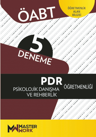 ÖABT - PDR - Psikolojik Danışma Ve Rehberlik Öğretmenliği 5 Deneme Kol