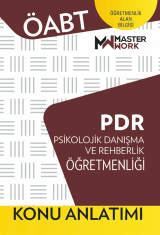 ÖABT - PDR - Psikolojik Danışma ve Rehberlik Öğretmenliği Konu Anlatım