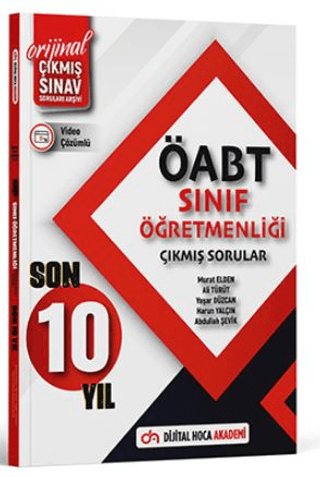 ÖABT Sınıf Öğretmenliği Son 10 Yıl Orijinal Çıkmış Sınav Soruları Vide