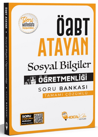 ÖABT Sosyal Bilgiler Öğretmenliği Atayan Soru Bankası Çözümlü Kolektif