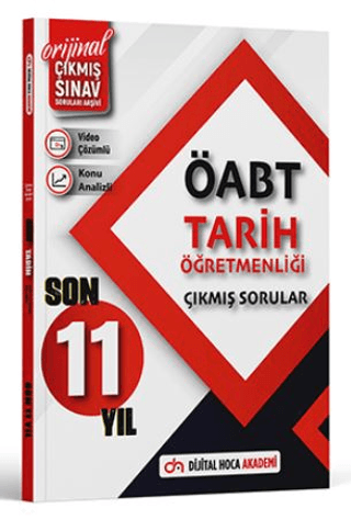 ÖABT Tarih Öğretmenliği Son 11 Yıl Orijinal Çıkmış Sınav Soruları Konu