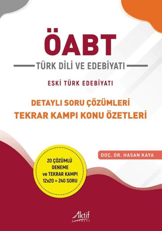 2021 ÖABT Türk Dili ve Edebiyatı Detaylı Soru Çözümleri Tekrar Kampı K