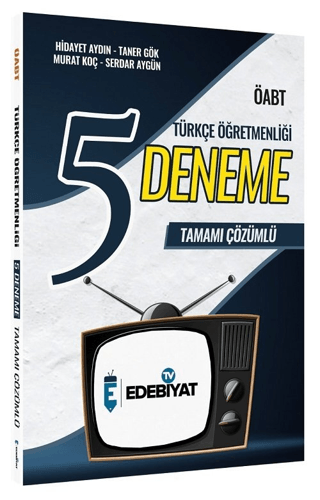 ÖABT Türkçe Öğretmenliği 5 Deneme Çözümlü Hidayet Aydın