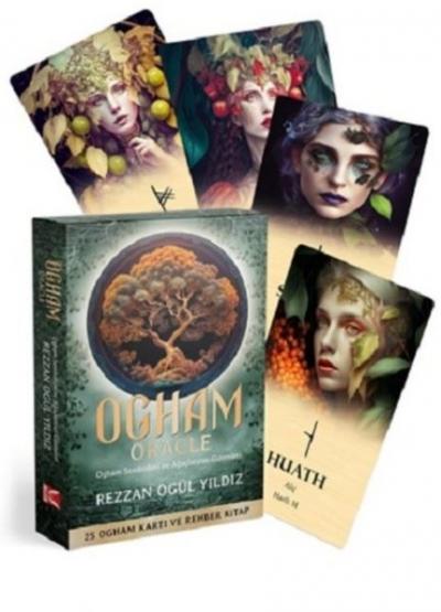 Ogham Oracle - Kehanet Kartları ve Rehber Kitap Özel Kutulu Set Rezzan