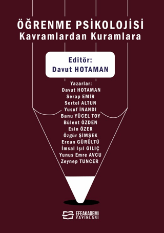 Öğrenme Psikolojisi - Kavramlardan Kuramlara Davut Hotaman