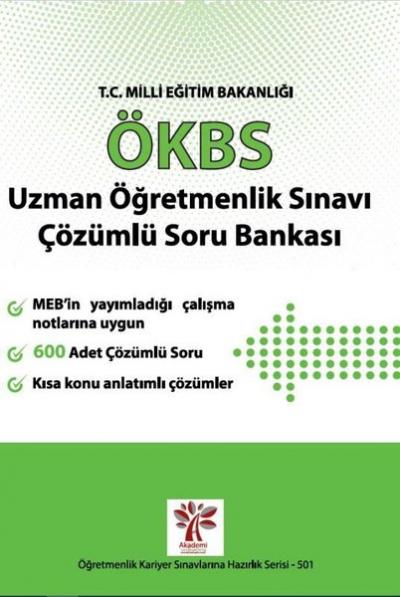 ÖKBS Uzman Öğretmenlik Sınavı Çözümlü Soru Bankası Kolektif