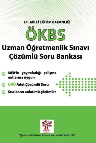 ÖKBS Uzman Öğretmenlik Sınavı Çözümlü Soru Bankası Kolektif