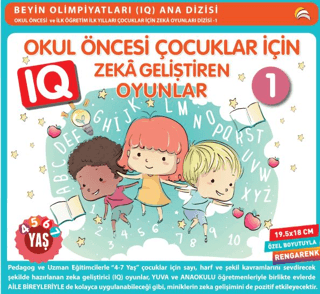 Okul Öncesi Çocuklar İçin IQ Zeka Geliştiren Oyunlar 1 (4-7 Yaş) Bahar