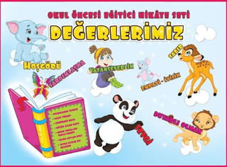 Değerlerimiz - Okul Öncesi Eğitici Hikaye Seti - 15 Kitap Takım Kolekt