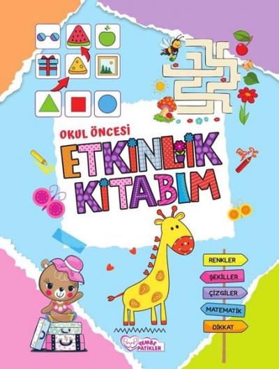 Okul öncesi Etkinlik Kitabım - Robotik Kodlama ve Dikkat Geliştirme - 