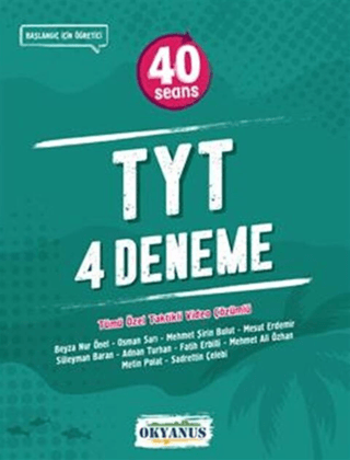 Okyanus TYT 40 Seans 4'lü Deneme Kolektif