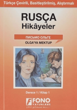 Olga''ya Mektup-Rusça/Türkçe Hikayeler (Derece 1-A) %25 indirimli Kole