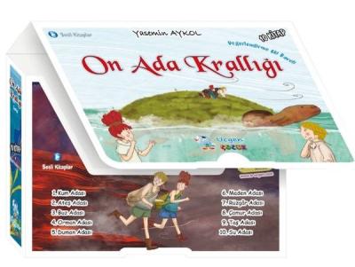 On Ada Krallığı Seti - 10 Kitap Takım Yasemin Aykol