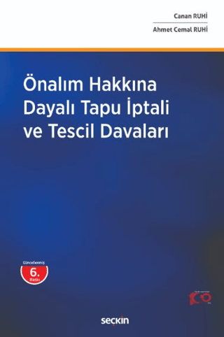 Önalım Hakkına Dayalı Tapu İptali ve Tescil Davaları (Ciltli) Ahmet Ce