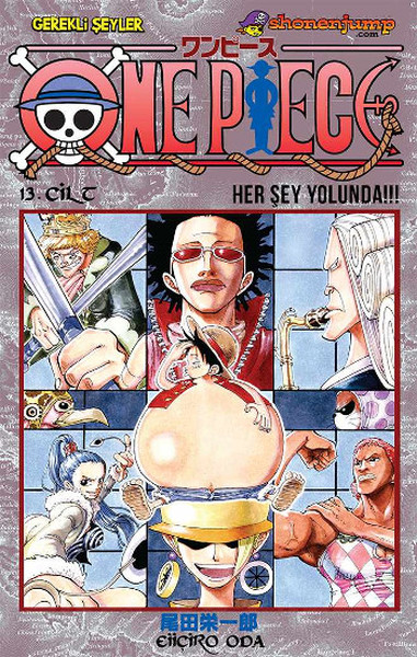 One piece 13. Cilt "her şey yolunda" %26 indirimli Eiiçiro Oda