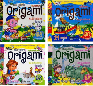 Origami Çocuklar İçin (4 Kitap Takım) Kolektif